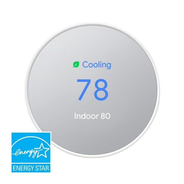 6 Pack - Google Nest Thermostat - Snow